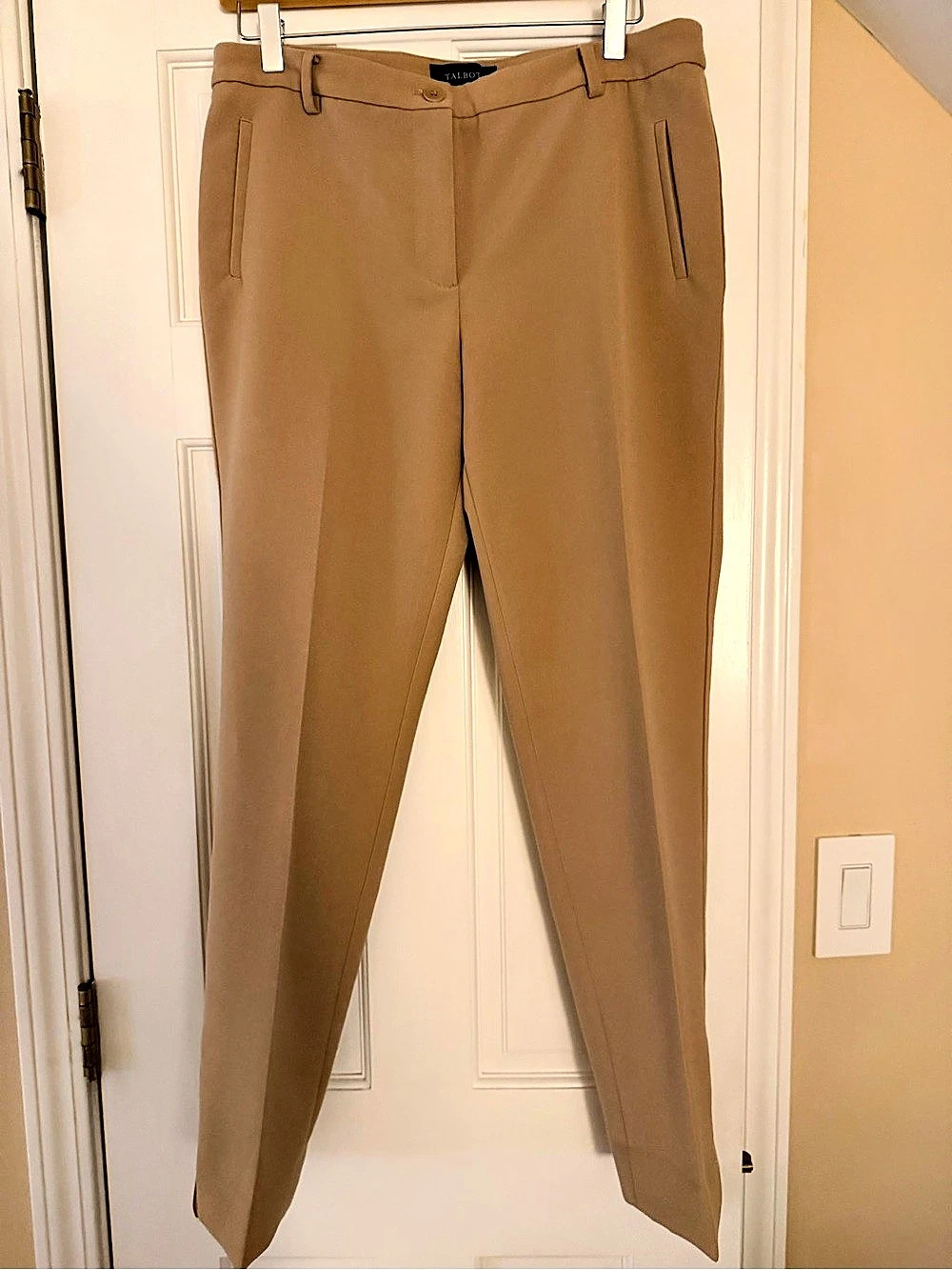 Talbots Women's Trousers in Camel Brown Size 8
